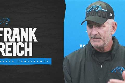 Frank Reich gives team update ahead of Colts game