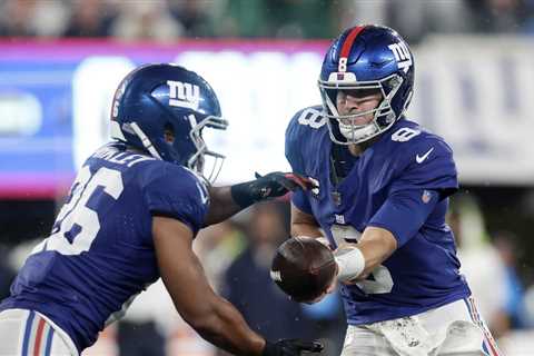 Giants DraftKings Week 9 prop bets: Bet the under, by rule