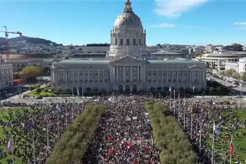 Demonstrators in San Francisco call for an end of US military aid to Israel – NBC Bay Area