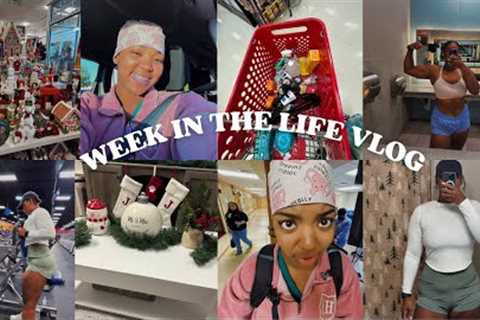 WEEK IN THE LIFE OF A NURSING STUDENT👩🏽‍💻 ( CHRISTMAS DECORATING🎄, EXAMS👩🏾‍💻, NURSE..