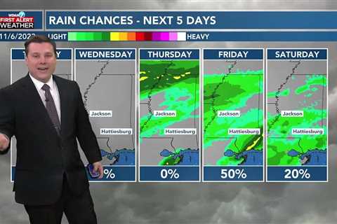 Patrick’s Monday PM Forecast 11/6