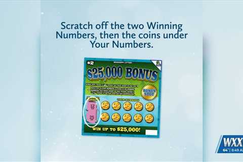 Mississippi Lottery announces new scratch off games for November