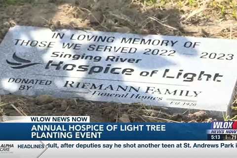 Annual Hospice of Light tree planting event