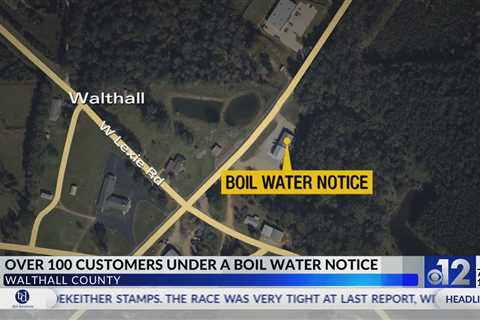 Boil water notice issued for 125 Walthall County customers