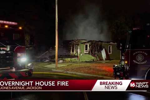 House burns on Jones Avenue