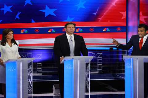 GOP presidential candidates brawl in Florida debate, while Trump rallies nearby ⋆