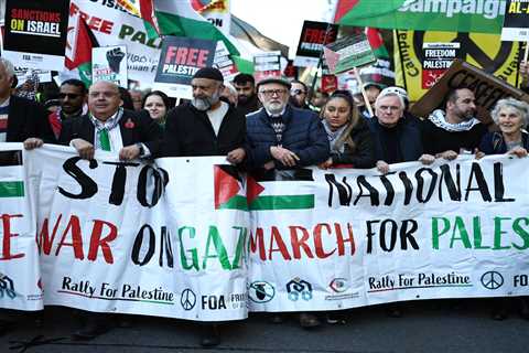 Labour MPs Face Backlash for Joining Pro-Palestine March on Armistice Day