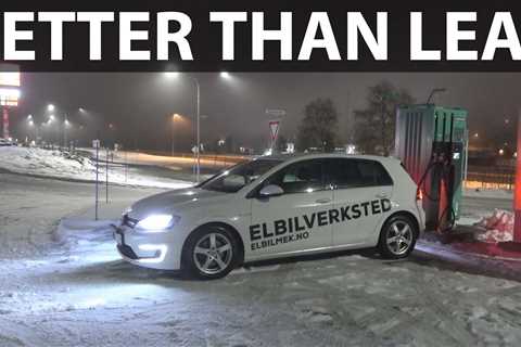 2014 VW e-Golf 24 kWh Geilo test