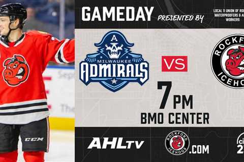 Rockford IceHogs |  Hogs Return Home To Host Admirals