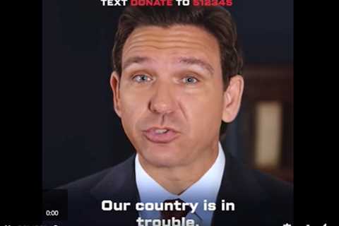 Ron DeSantis: Our Country Is in Trouble