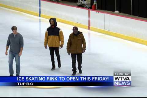 Ice skating rink opens this week in Tupelo