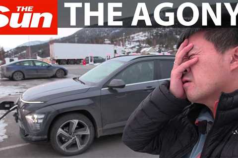 Hyundai Kona MY2024 Geilo test gone wrong