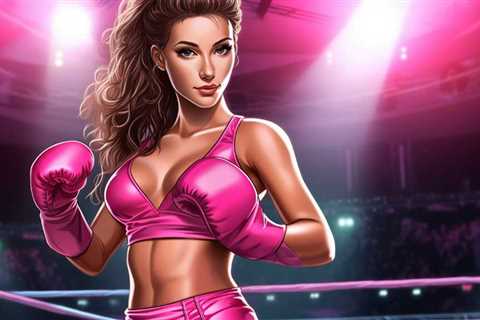 Boxing Ring Girl Apollonia Llewellyn Turns Heads in Pink Jumpsuit as Fans Pop the Question