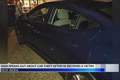 New Iberia man frustrated with car thefts targeting Kia and Hyundai