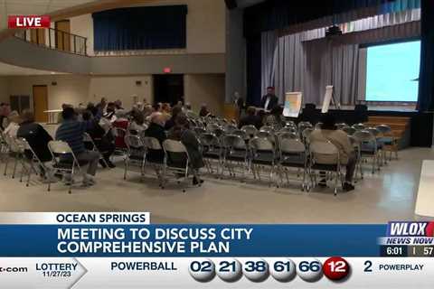 LIVE: Ocean Springs holds meeting to discuss city comprehensive plan