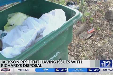 Jackson woman claims garbage is not being picked up