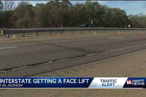 Repaving project kicks off for sections of I-20, I-55