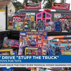 USM fills up a truckload for Toys for Tots