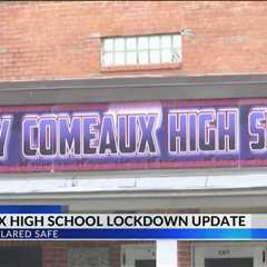 Comeaux High School lockdown over, students returning to campus
