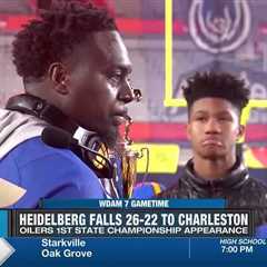 Charleston holds off Heidelberg to win Class 2A football title