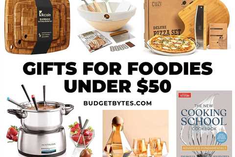 Gifts For Foodies Under $50