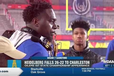 Charleston holds off Heidelberg to win Class 2A football title