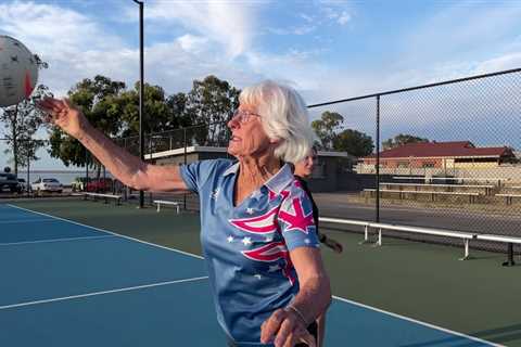 Walking netball helps players stay in the sport while enjoying social benefits