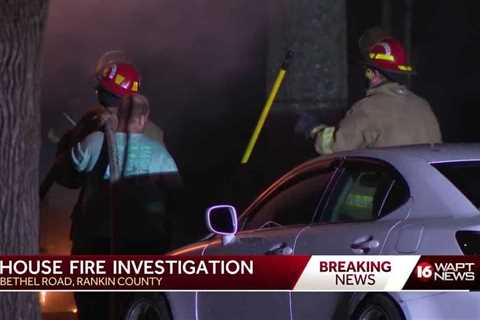 Fire destroys house in Rankin County