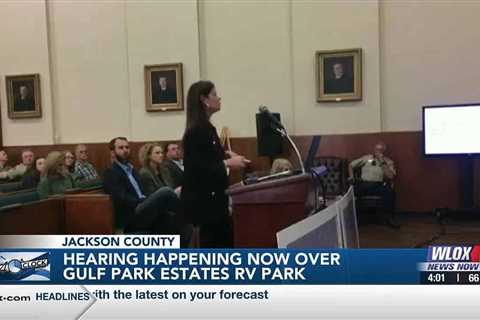 HAPPENING NOW: Hearing over Gulf Park Estates RV Park