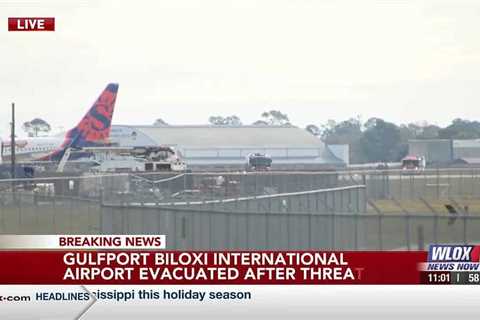 Bill Snyder gives update on evacuation at Gulfport-Biloxi International Airport