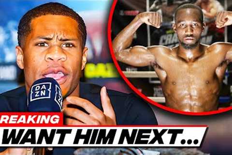 BREAKING: Devin Haney Sends FIGHT OFFER To Terence Crawford