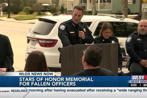 Stars of Honor Memorial honors fallen Bay St. Louis PD officers