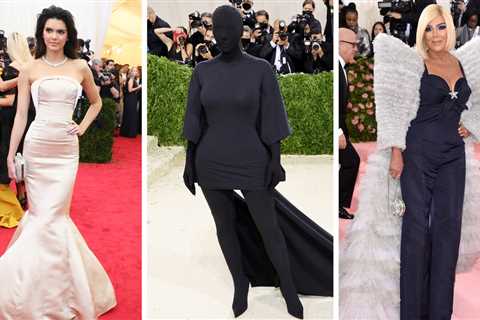 See the Kardashians' and Jenners' Met Gala Looks Through the Years