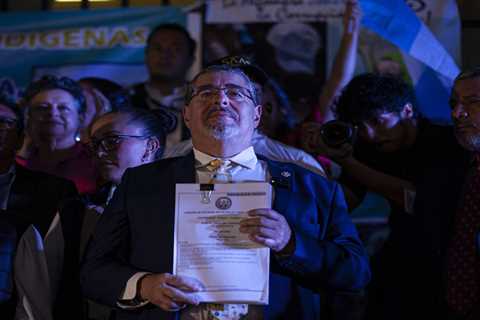 Bernardo Arevalo takes office in Guatemala after Biden helped avoid coup