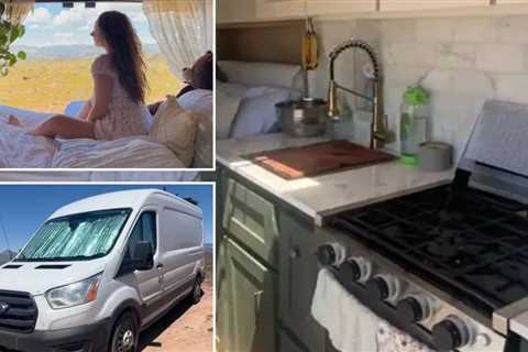 I live in a van full-time… I don’t have a bathroom but there’s a toilet under my bed – here’s how..