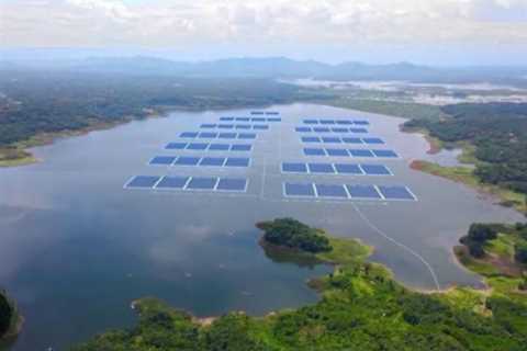 Outlook of Cirata Floating Solar Farm, Indonesia