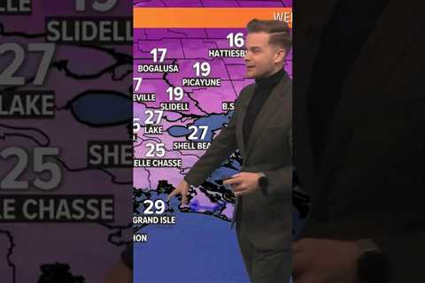 Louisiana freezing temperatures: Round 2 #weather