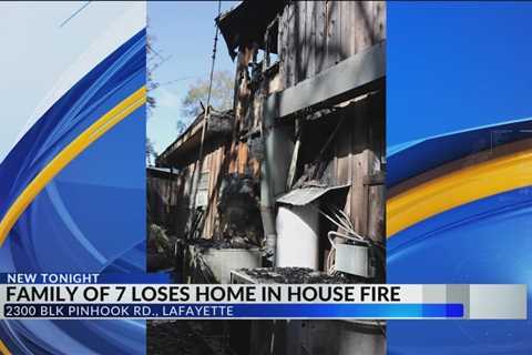 Family loses everything in Lafayette housefire; no injuries