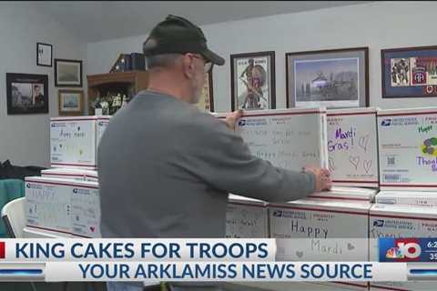 NBC 10 News Today: one Louisiana organization is shipping King Cakes to troopers overseas