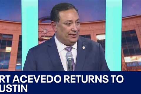 Art Acevedo, former Austin police chief, returns to Austin | FOX 7 Austin | FOX 7 Austin