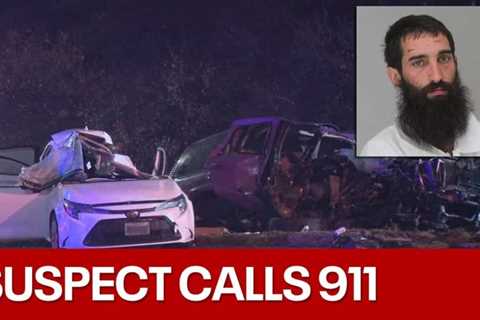 Dallas suspect called 911 to report his car as stolen after running from deadly crash, arrest affida