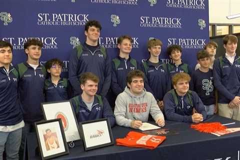 Thomas Seglio becomes first St. Patrick wrestler headed to next level