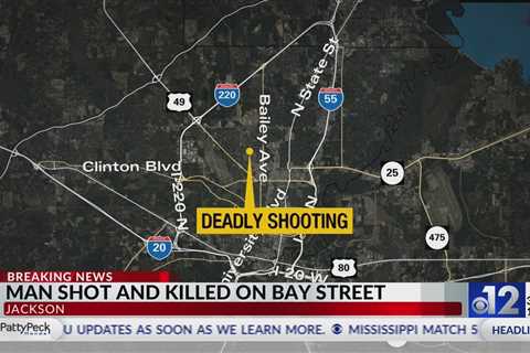 Man killed in shooting on Bay Street in Jackson