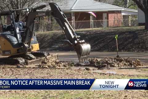 Terry Water Main Break