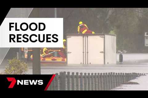 Frantic Rescues, Homes Swamped In South East Queensland Flood Emergency