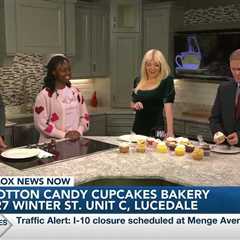 Cotton Candy Cupcakes brought sweet treats to Good Morning Mississippi