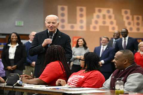 Biden courts Michigan’s union voters amid tension with state’s Arab Americans