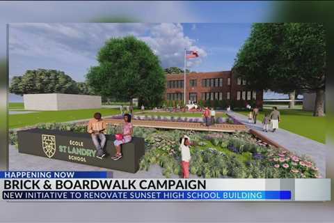 École Saint-Landry Elementary School’s “Brick & Boardwalk” Campaign underway