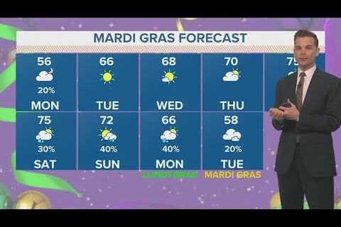 New Orleans Weather: Mostly quiet week, but weekend rain returns