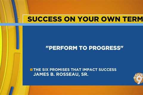 James Rosseau provides tips for success on your own terms